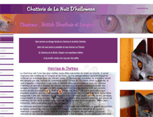 Tablet Screenshot of chartreux.be